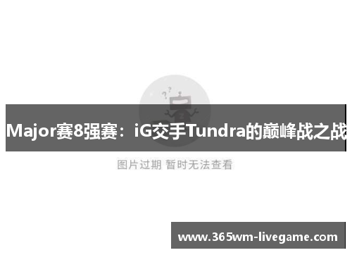 Major赛8强赛：iG交手Tundra的巅峰战之战