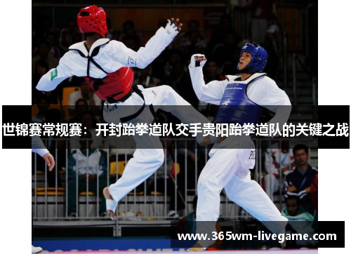 世锦赛常规赛：开封跆拳道队交手贵阳跆拳道队的关键之战